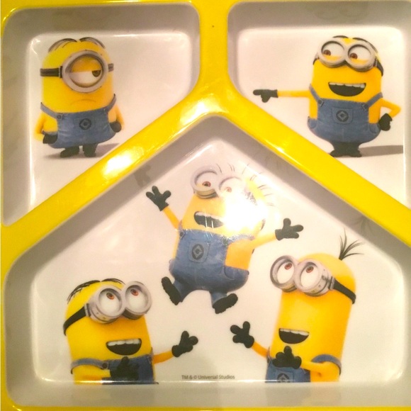 Minions Duo / 3part Sectional Zak! Plate / Light Metal / Character Lock Box ๐ - Picture 2 of 13